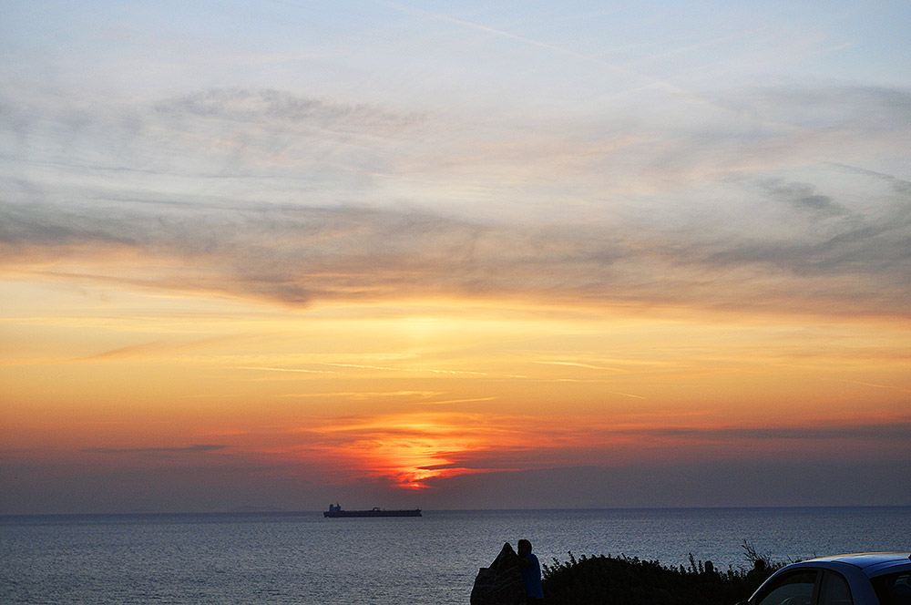 bozcaada sunset